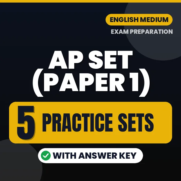 Download 5 AP SET (Paper 1) Practice Sets PDF (English) Based on the Latest Exam Pattern
