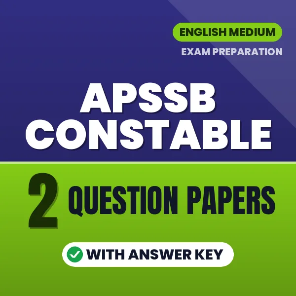 APSSB Constable Exam Question Paper Series (English): 2 Exam-Like Question Papers with Answers