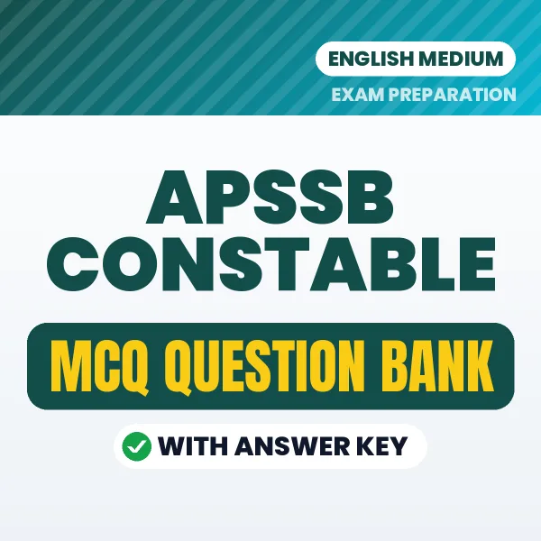 Crack APSSB Constable Exam with This MCQ Practice Book PDF in English – Instant Download