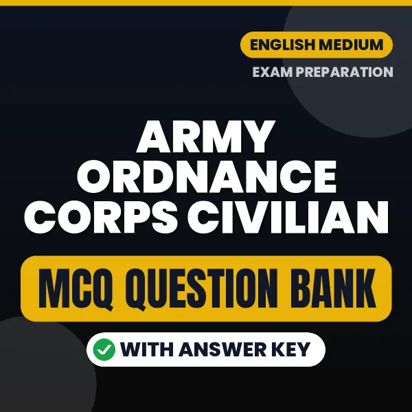 Crack Army Ordnance Corps Civilian Exam with This MCQ Practice Book PDF in English – Instant Download