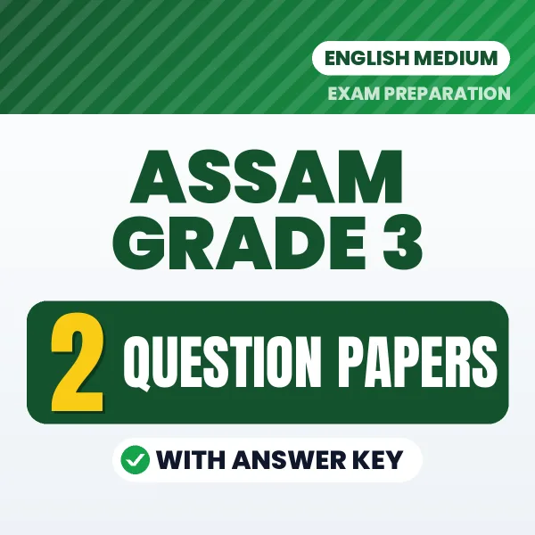 Boost Your Assam Grade 3 Exam Score with 2 Question Papers with Answer Key in English – PDF eBook