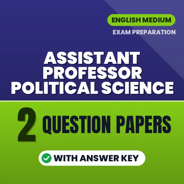 Boost Your Assistant Professor Political Science Exam Score with 2 Question Papers with Answer Key in English – PDF eBook
