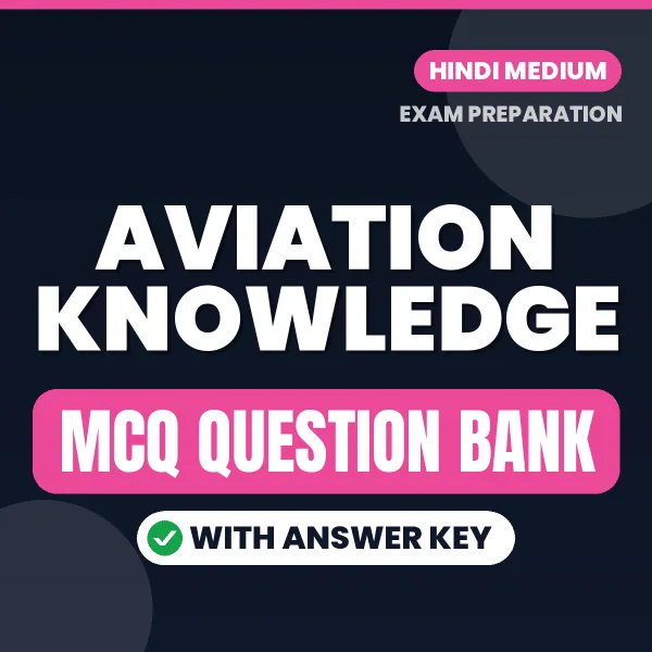 Crack Aviation Knowledge Exam with This MCQ Practice Book PDF in Hindi – Instant Download