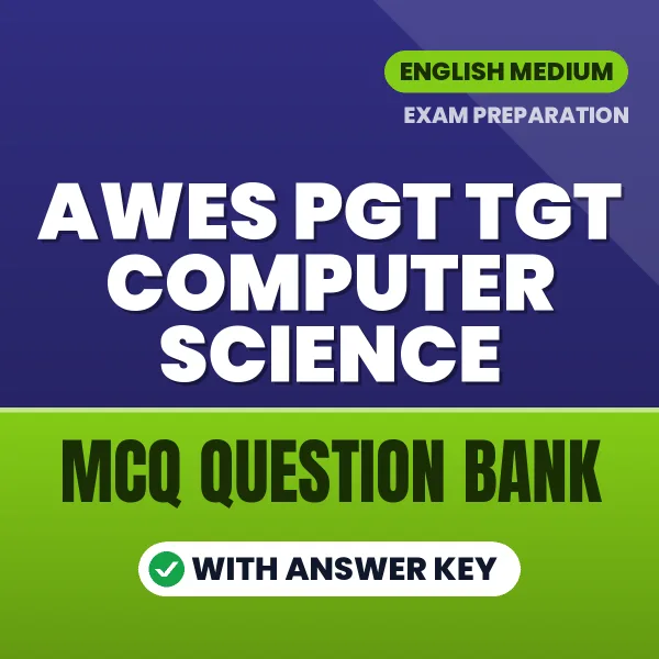 Best MCQ eBook for AWES PGT TGT Computer Science Exam in English | Selected Questions with Answer Key