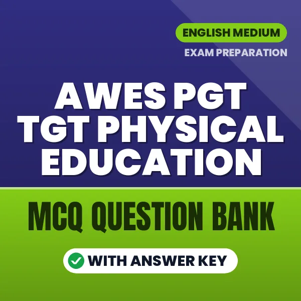 AWES PGT TGT Physical Education MCQ with Answer Key Book PDF in English – Exam-Oriented Objective Questions for Quick Revision