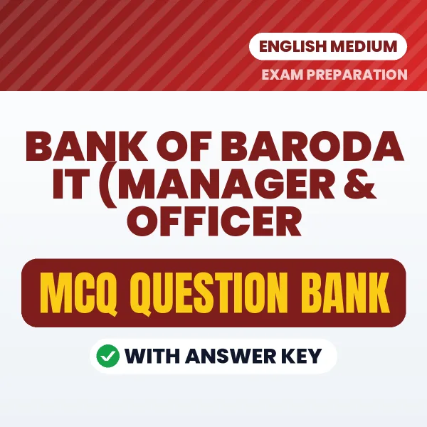 Best MCQ eBook for Bank of Baroda IT (Manager & Officer – Cloud Engineer) Exam in English | Selected Questions with Answer Key