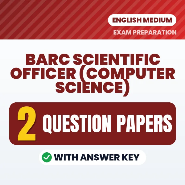 Boost Your BARC Scientific Officer (Computer Science) Exam Score with 2 Question Papers with Answer Key in English – PDF eBook