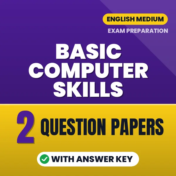 Practice for Basic Computer Skills Exam at Home – 2 Question Papers PDF in English with Answers