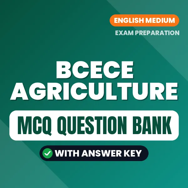 Crack BCECE Agriculture Exam with This MCQ Practice Book PDF in English – Instant Download