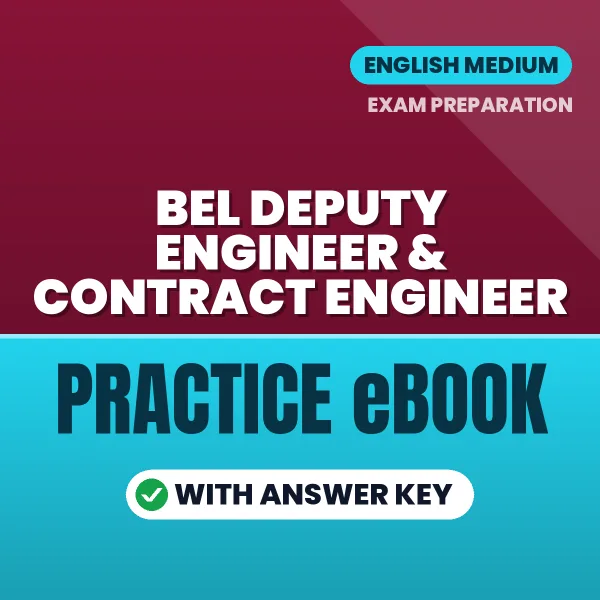 BEL Deputy Engineer & Contract Engineer Exam eBook PDF in English – Complete Practice Material for Smart Preparation