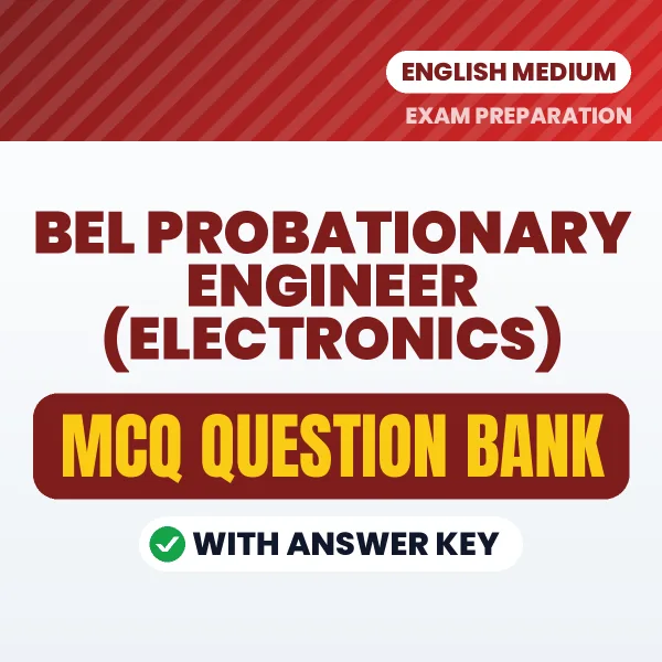 Crack BEL Probationary Engineer (Electronics) Exam with This MCQ Practice Book PDF in English – Instant Download