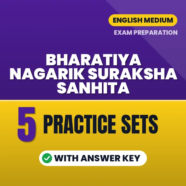 Bharatiya Nagarik Suraksha Sanhita Exam Practice Set Series (English): 5 Exam-Like Practice Sets with Answers