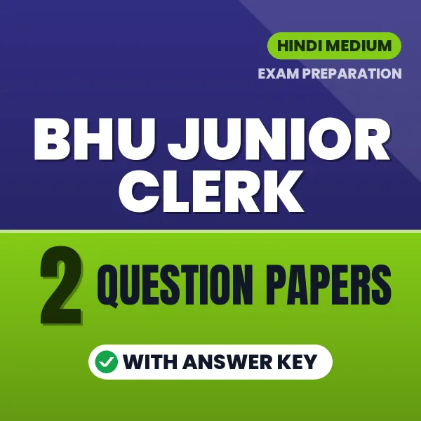 Download 2 BHU Junior Clerk Question Papers PDF (Hindi) Based on the Latest Exam Pattern