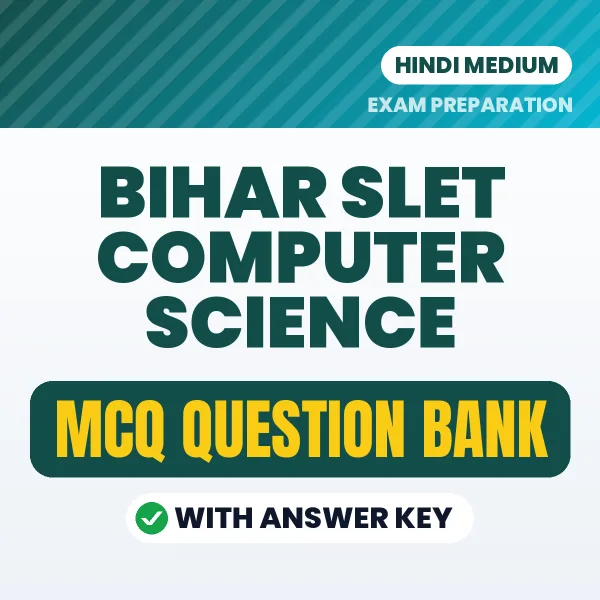 Crack Bihar SLET Computer Science Exam with This MCQ Practice Book PDF in Hindi – Instant Download