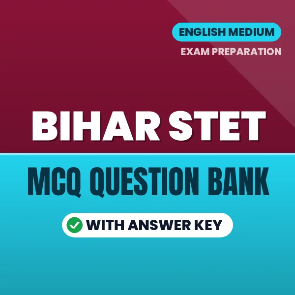 Crack Bihar STET Exam with This MCQ Practice Book PDF in English – Instant Download