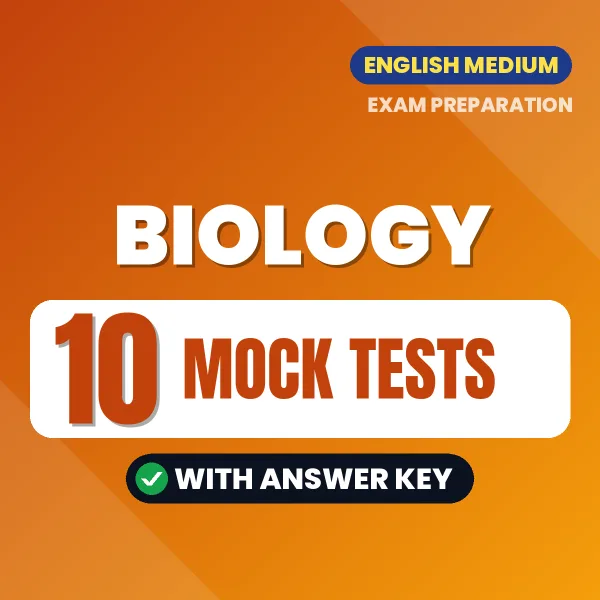 Boost Your Biology Exam Score with 10 Mock Tests with Answer Key in English – PDF eBook