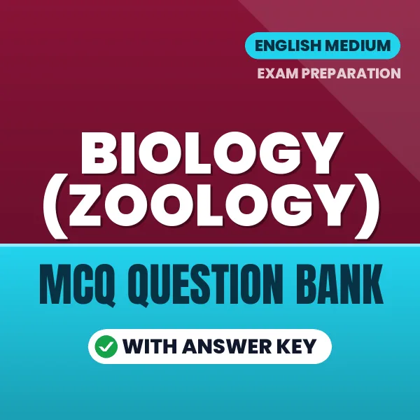 Best MCQ eBook for Biology (Zoology) Exam in English | Selected Questions with Answer Key