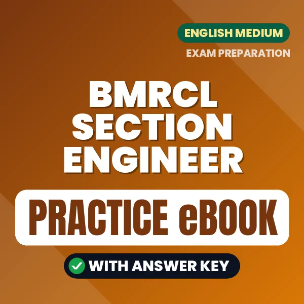 BMRCL Section Engineer Exam eBook PDF in English – Complete Practice Material for Smart Preparation