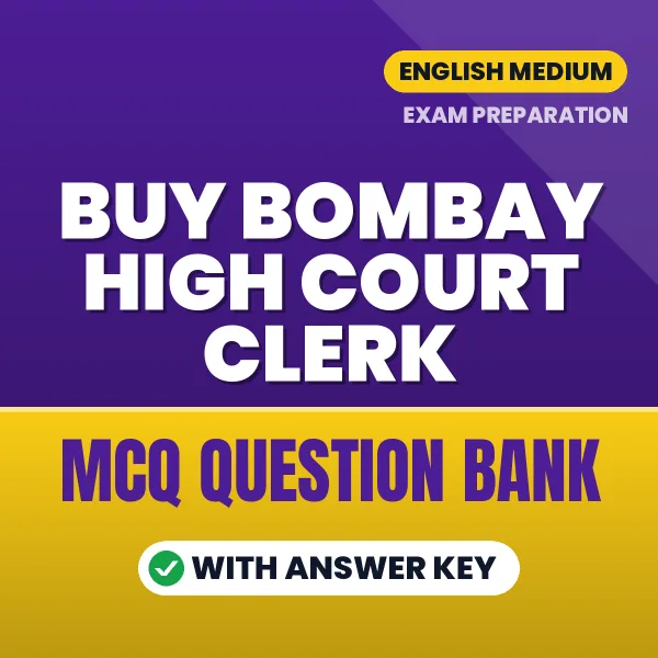 Buy BOMBAY HIGH COURT CLERK Exam Objective Type Questions eBook in English – Latest Pattern MCQ Collection