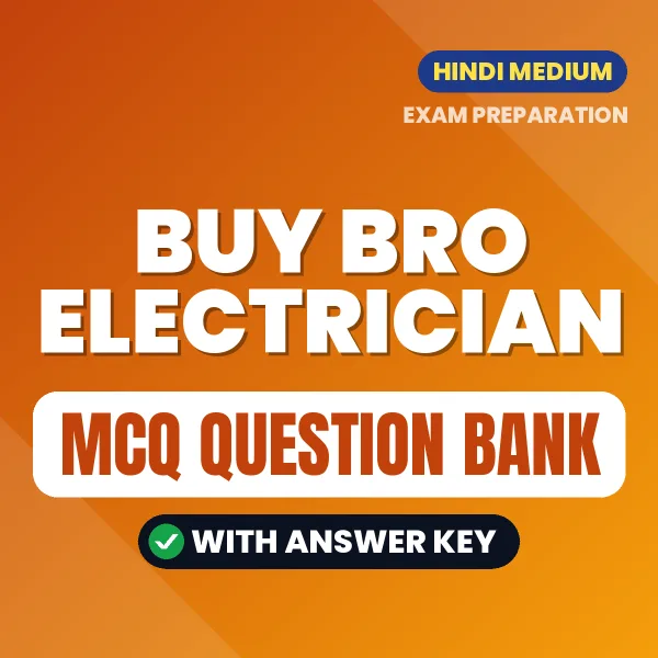 Buy BRO Electrician Exam Objective Type Questions eBook in Hindi – Latest Pattern MCQ Collection