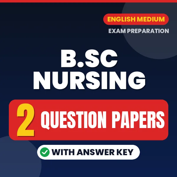 B.SC Nursing Exam Question Paper Series (English): 2 Exam-Like Question Papers with Answers