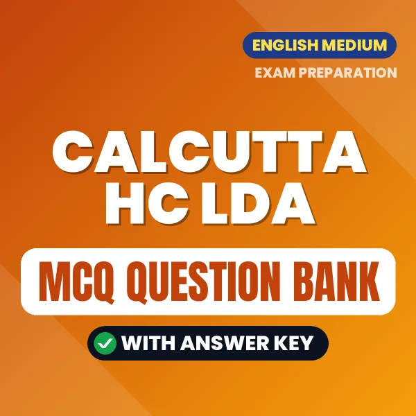 Calcutta HC LDA MCQ with Answer Key Book PDF in English – Exam-Oriented Objective Questions for Quick Revision