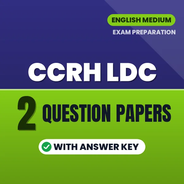 Test Your CCRH LDC Exam Preparation – 2 Question Papers with Answer Key in PDF Format (English)