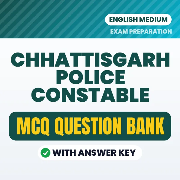 Chhattisgarh Police Constable MCQ with Answer Key Book PDF in English – Exam-Oriented Objective Questions for Quick Revision