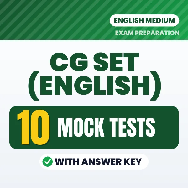Boost Your CG SET (English) Exam Score with 10 Mock Tests with Answer Key in English – PDF eBook