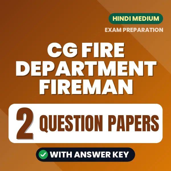 Boost Your CG Fire Department Fireman Exam Score with 2 Question Papers with Answer Key in Hindi – PDF eBook