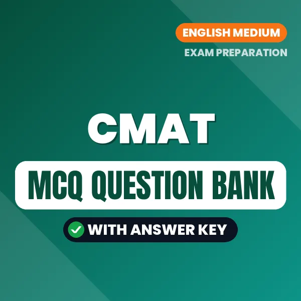 Crack CMAT Exam with This MCQ Practice Book PDF in English – Instant Download
