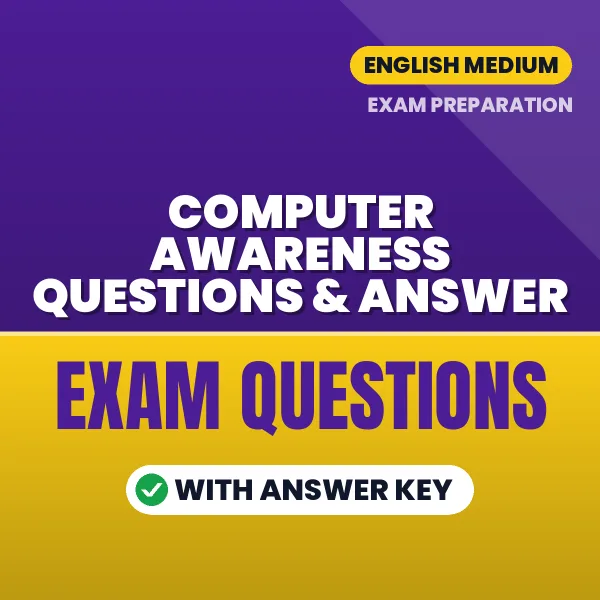 Computer Awareness Questions & Answer Study eBook (English): Exam-Oriented Questions with Answers in PDF