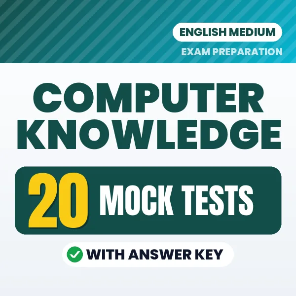 Computer Knowledge Exam Mock Test Series (English): 20 Exam-Like Mock Tests with Answers