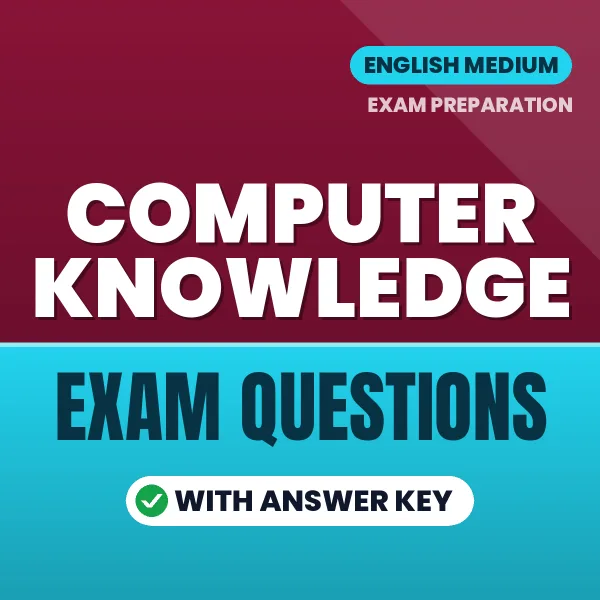 Computer Knowledge Study eBook (English): Exam-Oriented Questions with Answers in PDF