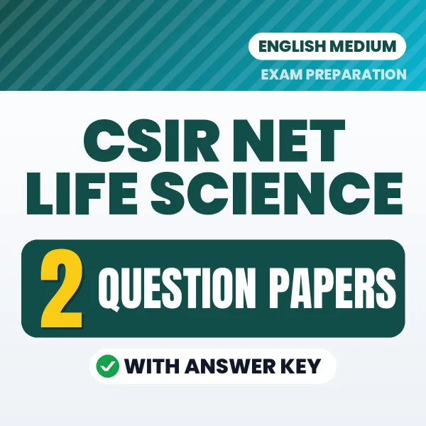 2 Question Papers for CSIR NET Life Science Exam in English | Practice eBook with Answer Key – Instant PDF Download