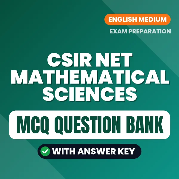 CSIR NET Mathematical Sciences MCQ with Answer Key Book PDF in English – Exam-Oriented Objective Questions for Quick Revision
