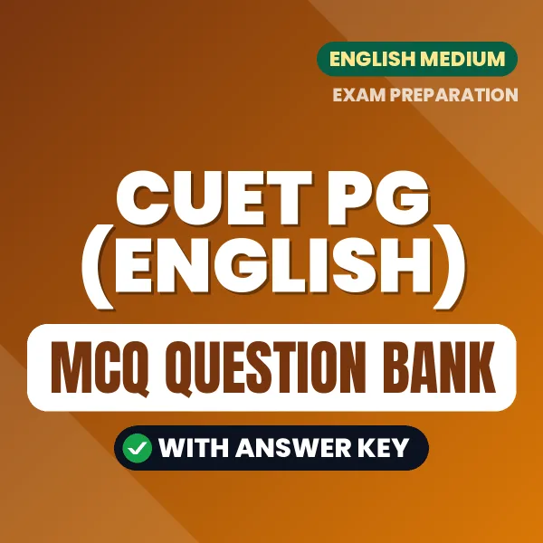 Prepare for CUET PG (ENGLISH) Exam with Multiple Choice Questions & Answers PDF in English