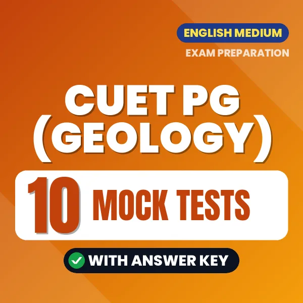 10 Mock Tests for CUET PG (Geology) Exam in English | Practice eBook with Answer Key – Instant PDF Download