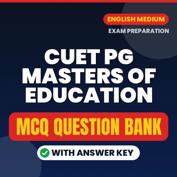 CUET PG Masters of Education MCQ with Answer Key Book PDF in English – Exam-Oriented Objective Questions for Quick Revision
