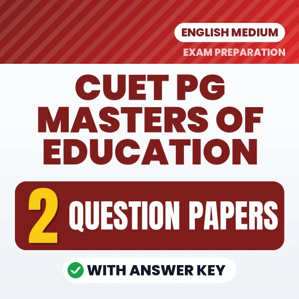 2 Question Papers for CUET PG Masters of Education Exam in English | Practice eBook with Answer Key – Instant PDF Download
