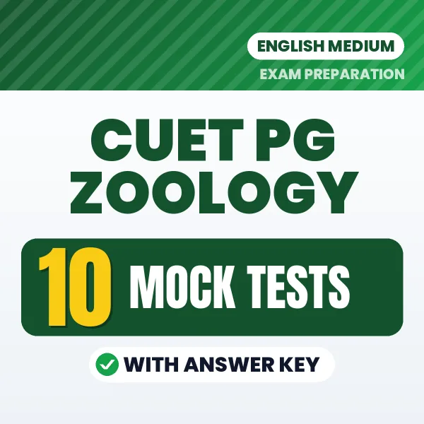 Boost Your CUET PG Zoology Exam Score with 10 Mock Tests with Answer Key in English – PDF eBook