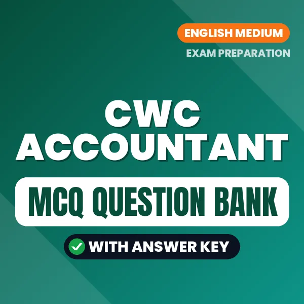 Crack CWC Accountant Exam with This MCQ Practice Book PDF in English – Instant Download