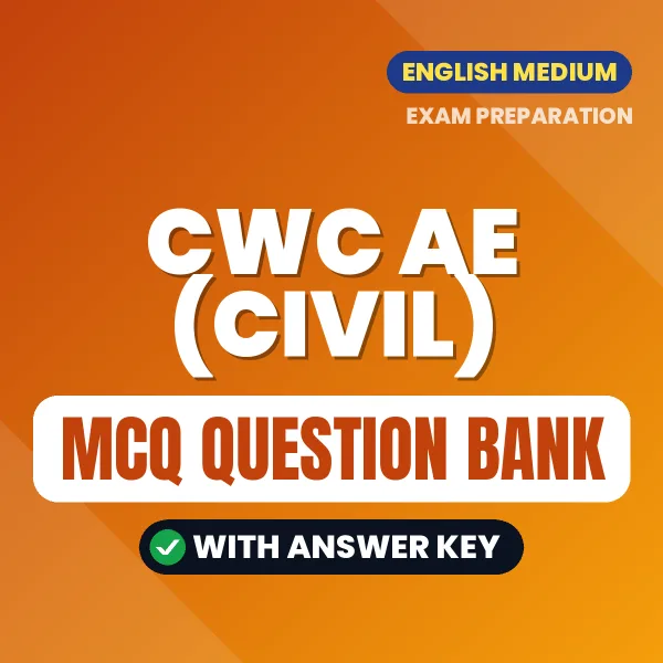 Prepare for CWC AE (Civil) Exam with Multiple Choice Questions & Answers PDF in English