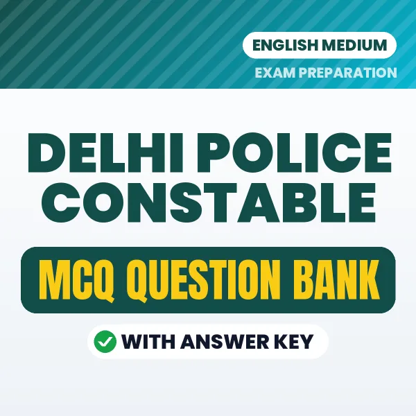 Delhi Police Constable MCQ with Answer Key Book PDF in English – Exam-Oriented Objective Questions for Quick Revision