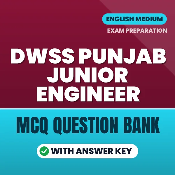 Crack DWSS Punjab Junior Engineer Exam with This MCQ Practice Book PDF in English – Instant Download