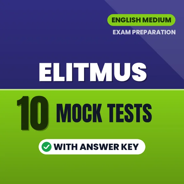 Practice for ELitmus Exam at Home – 10 Mock Tests PDF in English with Answers