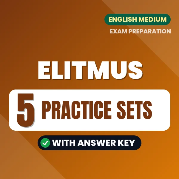 Practice for ELitmus Exam at Home – 5 Practice Sets PDF in English with Answers