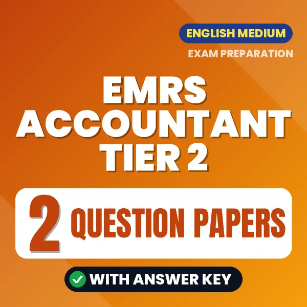EMRS Accountant Tier 2 Question Paper PDF in English – 2 Full-Length Question Papers with Answer Key