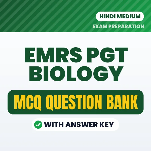 Download EMRS PGT Biology Exam MCQ PDF in Hindi – Important Objective Questions with Answers