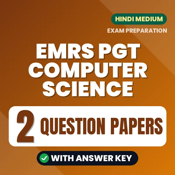 EMRS PGT Computer Science Question Paper PDF in Hindi – 2 Full-Length Question Papers with Answer Key